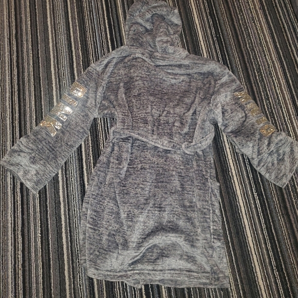 PINK Fleece Bling Robe - Picture 4 of 5